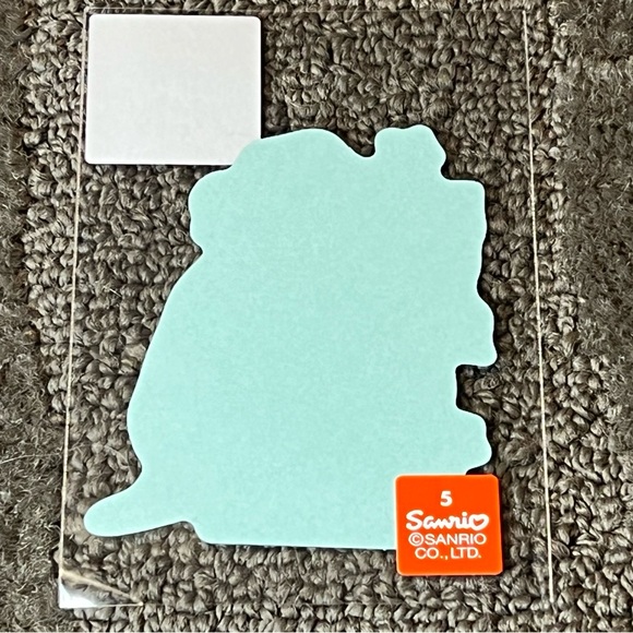 Girl Holding Hello Kitty Plush B-Side Label Sticker Water & UV Ray Protected - Picture 2 of 5